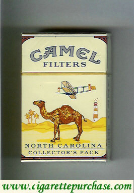 Camel Collectors Pack North Carolina Filters cigarettes hard box